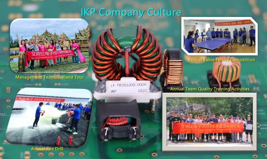 0.2A Horizontal Typ Common Mode Choke Coil Power Induktor