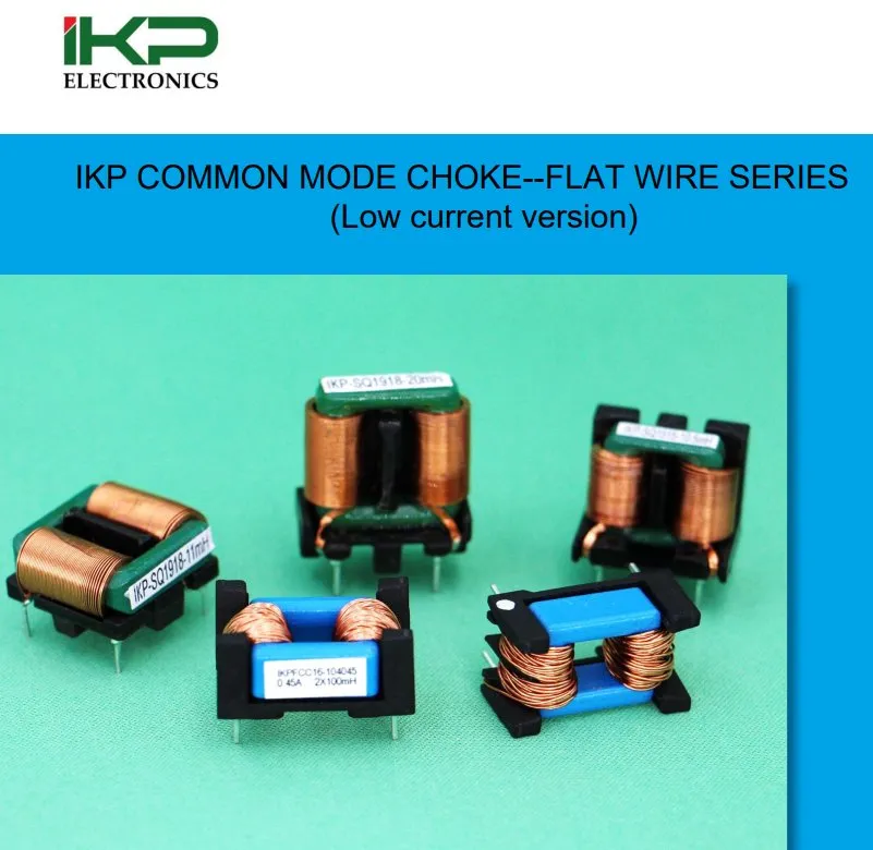 AC-Leistung Common Mode Choke Line Filter Induktor mit Rahmen Kern (2.3A, 10mH)