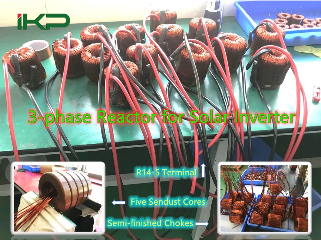 Variable Inductor Ikp Common Mode Choke Coil für Solarumrichter