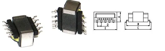 SMD Typ Er9.5 Hochfrequenztransformator