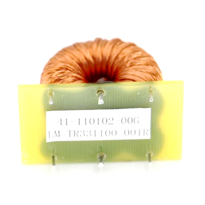 Vertical Toroidal Sendust Core Differential Mode Choke with Litz Wire