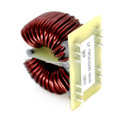 Common Mode Power Inductors for Solar Energy, Toroidal Core, 1mH 5mA, High Current